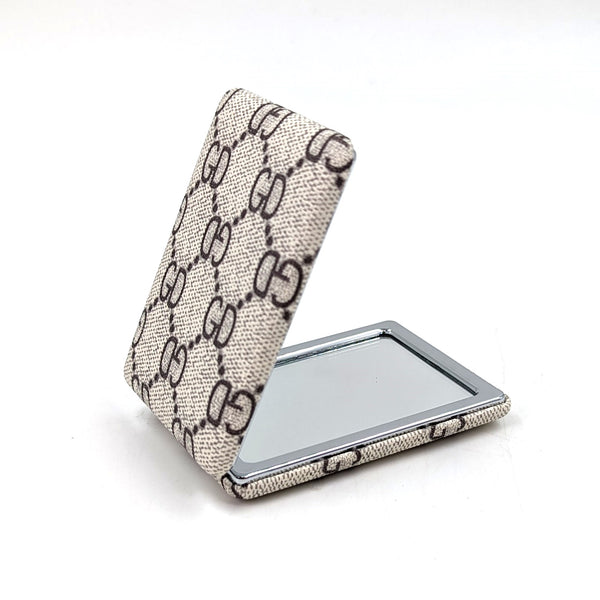 'Gucci' style rectangular compact mirror