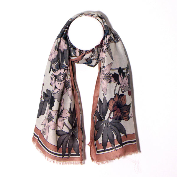 80cm x 180cm stylish warm Italian style shawl scarf 100% viscose