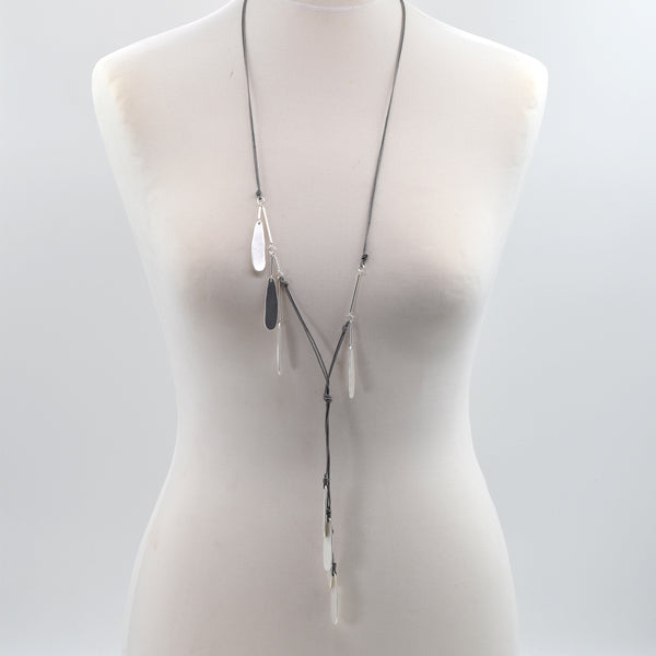 Multi pendant lariette style necklace?