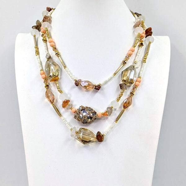 Luxury beaded necklace