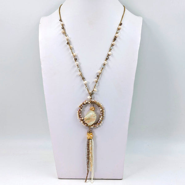 Luxury beaded necklace