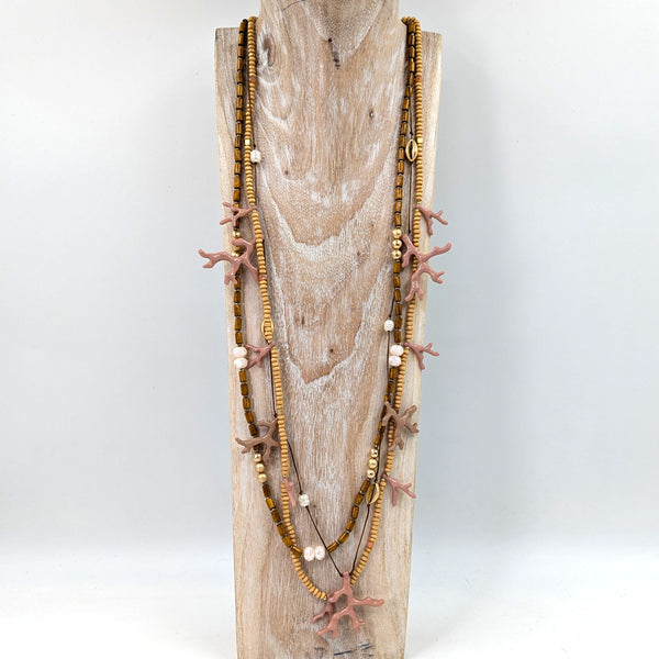 Luxury beaded necklace
