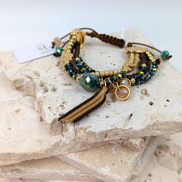 Luxury beaded bracelet