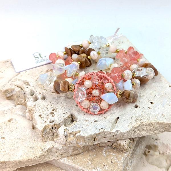 Luxury beaded bracelet