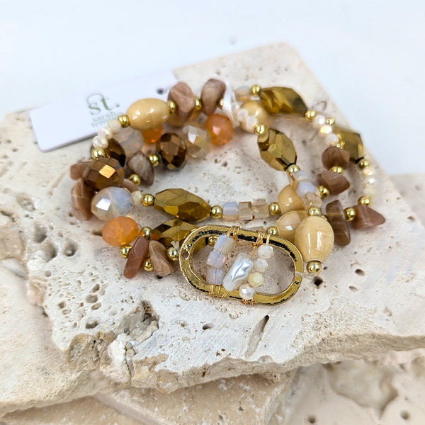 Luxury beaded bracelet