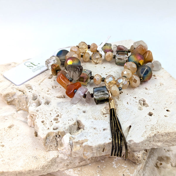 Luxury beaded bracelet