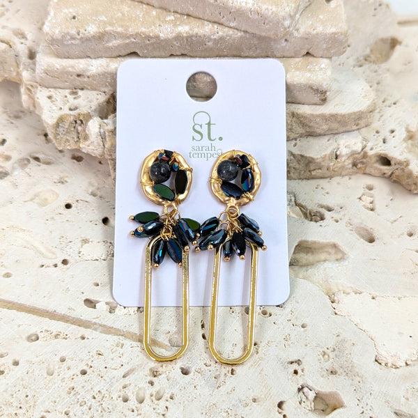 Luxury beaded earrings