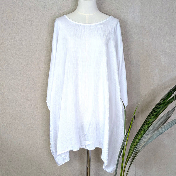Roomy plain viscose top (L-XL)