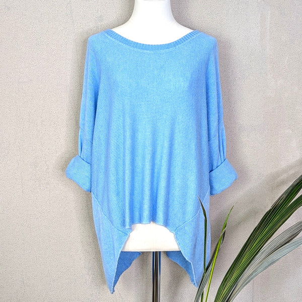 Roomy plain viscose top (M-L)