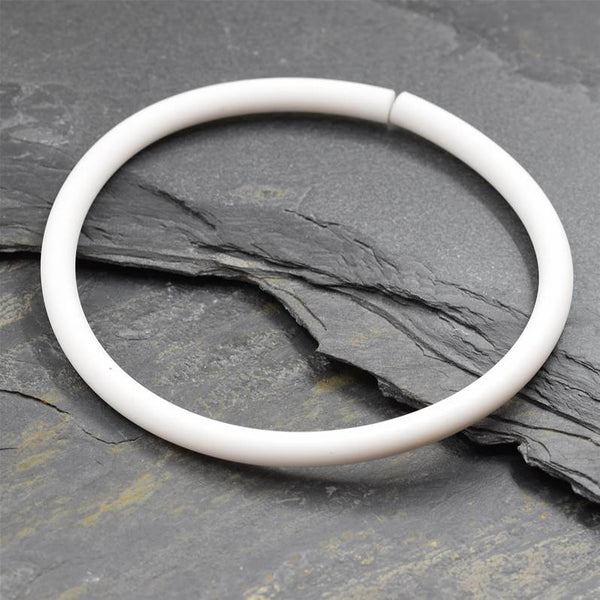 White Circle necklace