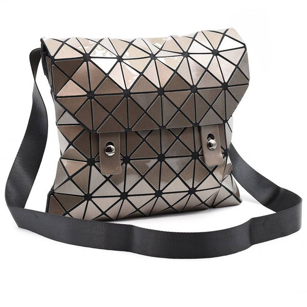 Deisgn Led Resin Geometric Cross Body with Adjustable Handle