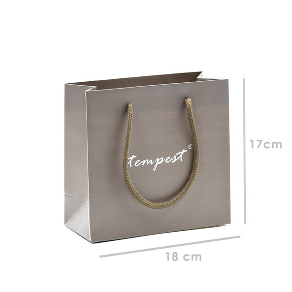 Luxury truffle cardboard bag with logo