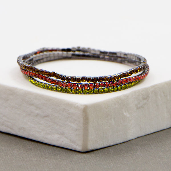 Delicate stretchy bracelet, 10 pack  (3 pieces in one pack)