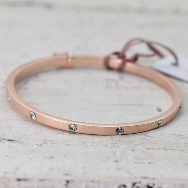 Crystal studded bangle