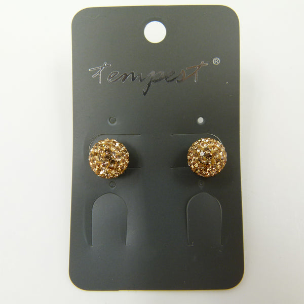 Delicate diamante studs