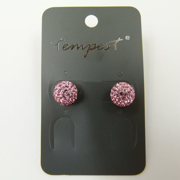 Delicate diamante studs