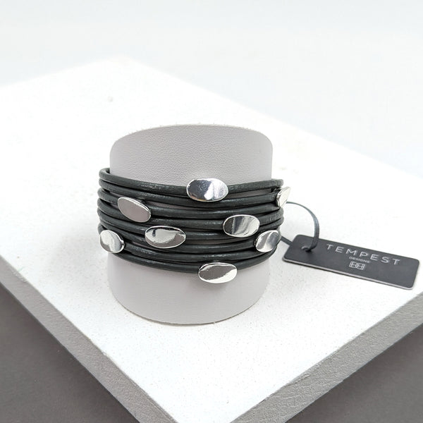 Oval components contemporary bracelet