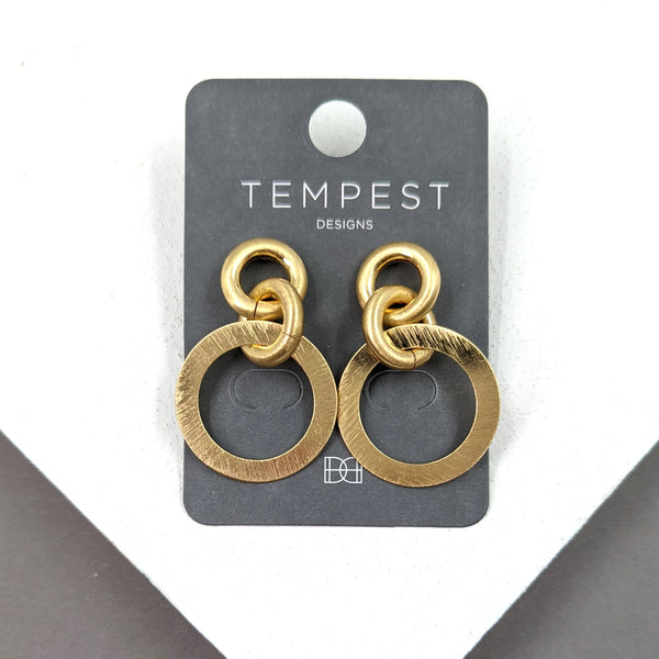Contemporary rings earrings
